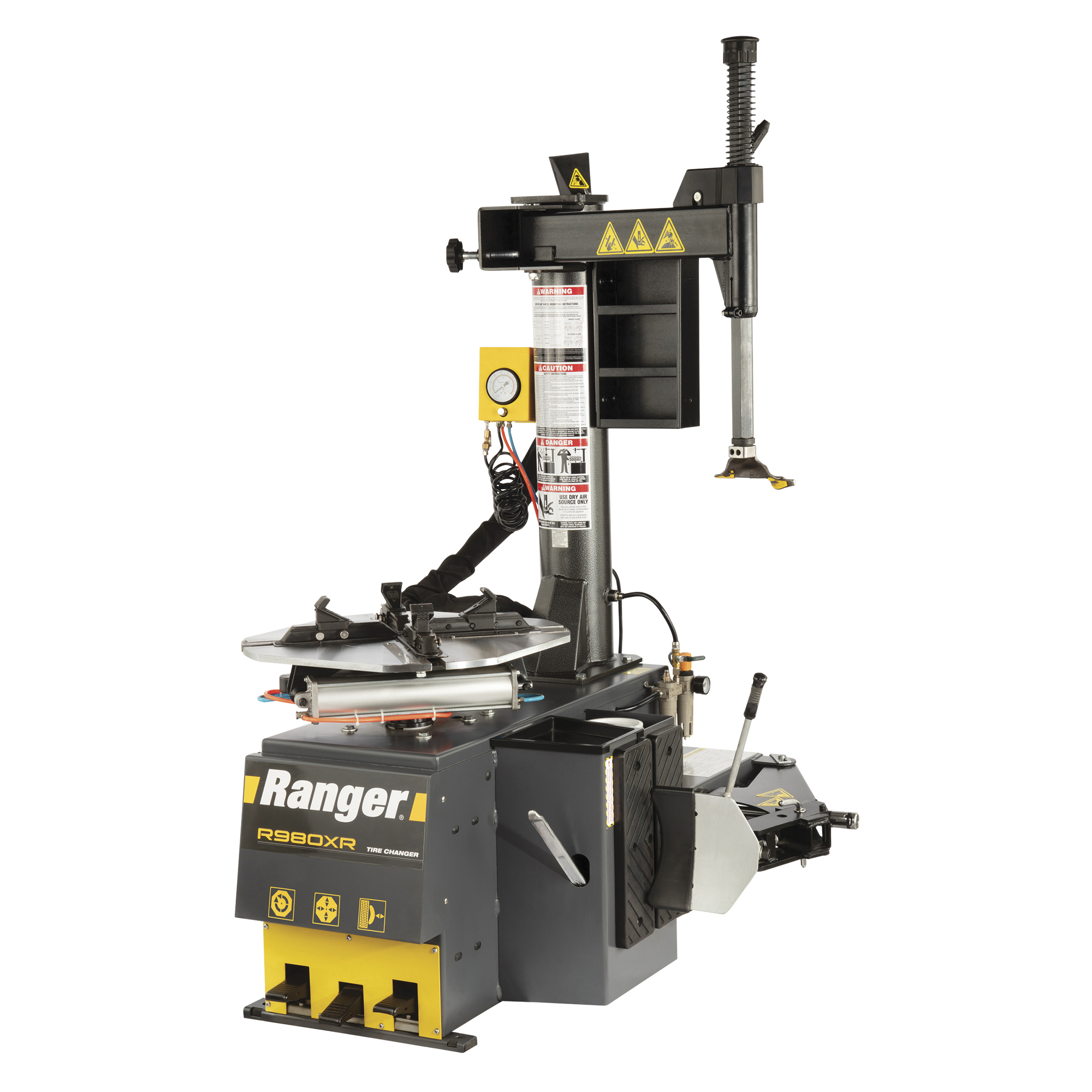 Ranger 110V Tire Changer — 30in. Capacity, Swing-Arm Design, Integrated Air Dump Valve, Model# R980XR-L